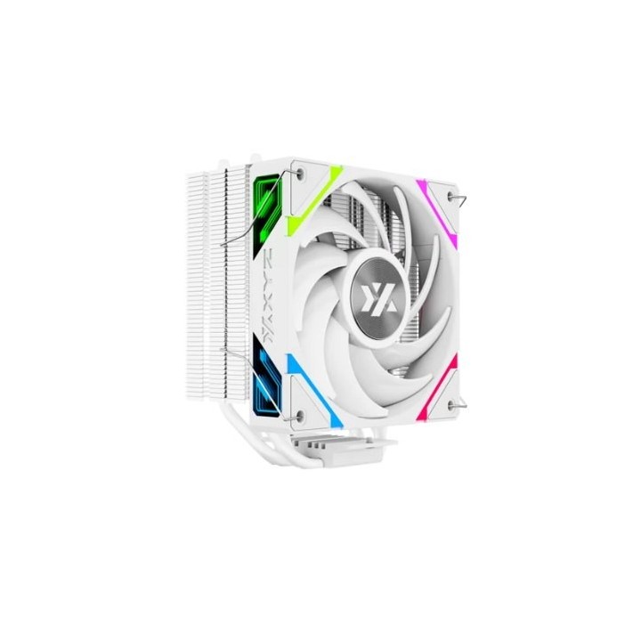 disipador xyz thermax 4 white 120mm multisocket argb 18,5db 200rpm