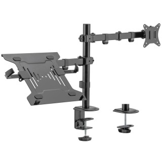 ewent soporte de escritorio ewent ew1519 para monitor hasta 34 pulgadas y portatil hasta 15.6 pulgad