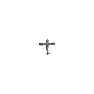 soporte de mesa pro aisens contrapeso gira e incli 2 monitores 17-27 6kg negro