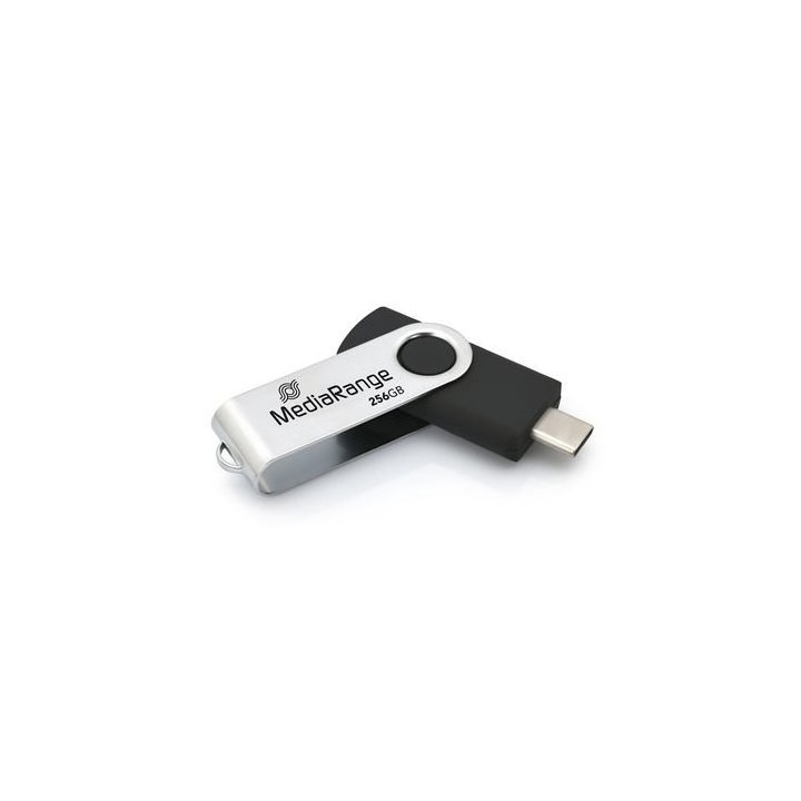 pendrive 256gb usb 3.2 mediarange lectura 100mbs escritura 30mbs