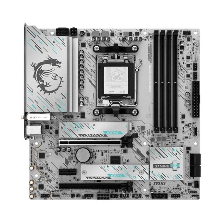 msi placa base b850m gaming plus wifi am5