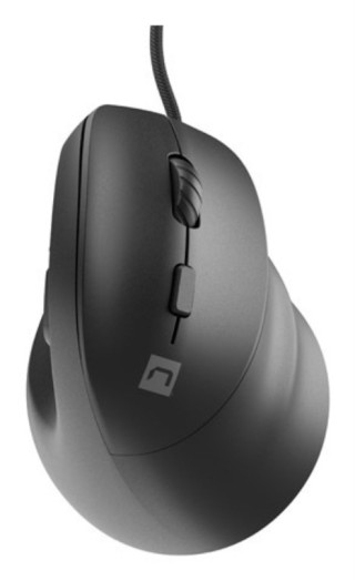 raton natec crake 2 pro vertical diestro 12.800 dpi optico negro usb