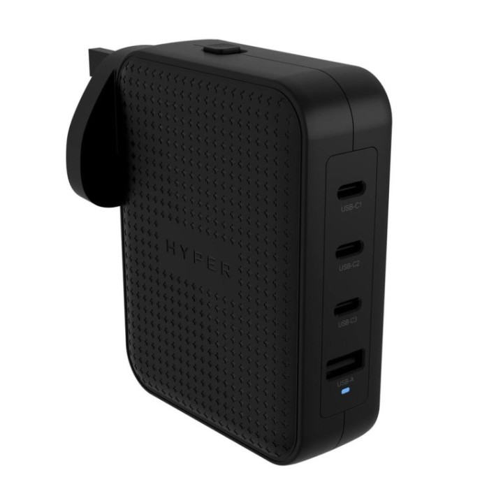 hyper hyperjuice 145w gan charger - black