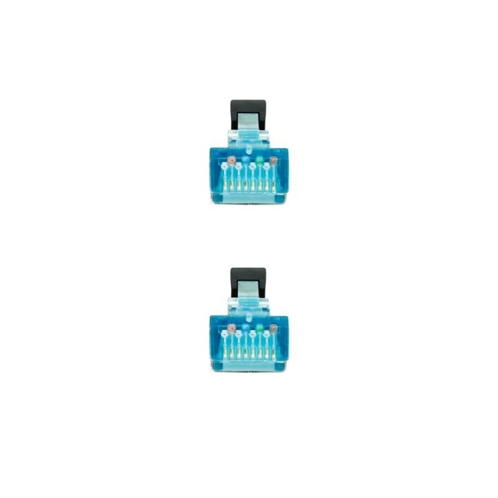 nanocable latiguillo cat. 7 lszh/sftp 2m negro
