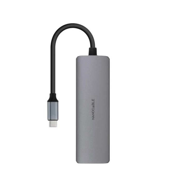 nanocable hub usb-c 3xusb-a+hdmi+usb-c pd