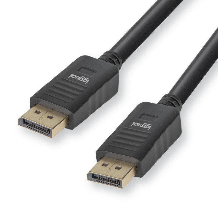 iggual cable displayport (m) 1.2 4k@60hz 2 metros