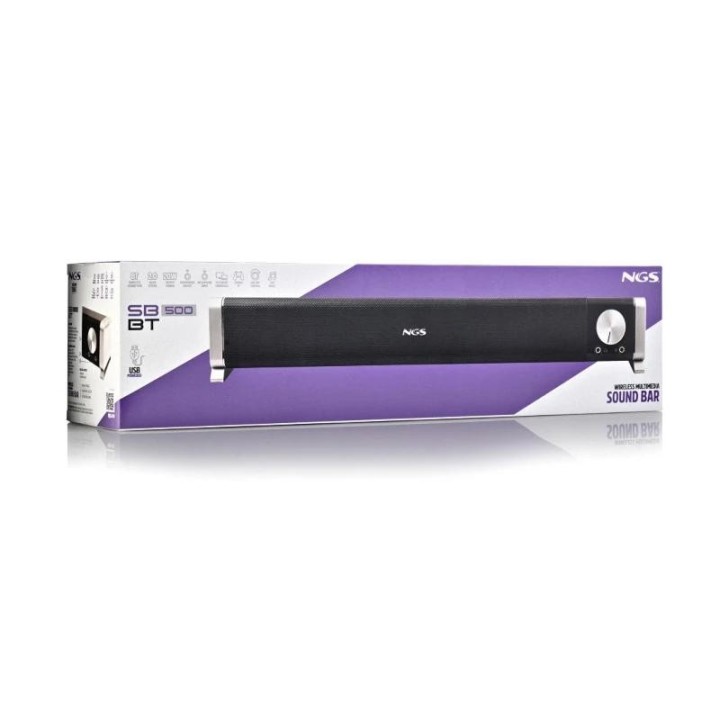ngs barra de sonido pc inalambrica 200w bt