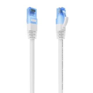 cable red aisens latiguillo rj45 cat.6 utp awg26 cca blanco 0.5m