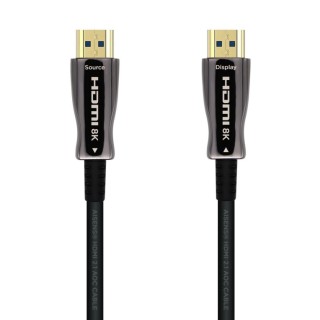 cable hdmi aisens v2.1 optico activo aoc 8k60hz m/m 30m negro
