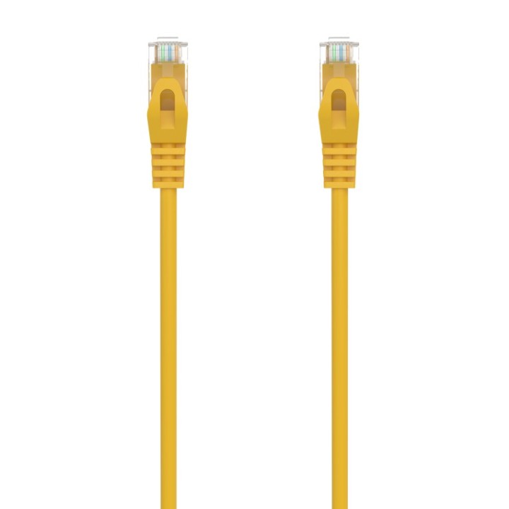 cable red aisens latiguillo rj45 lszh cat.6a utp awg24 1.5m amarillo