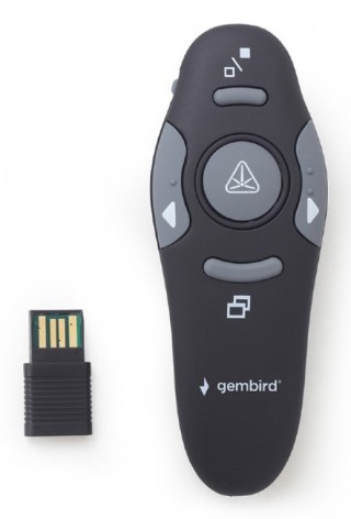 presentador inalambrico gembird con puntero laser wp-l-11