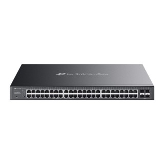 switch tp-link omada smart de 52 puertos gigabit, con 32 puertos poe+