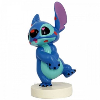 enesco figura enesco lilo & stitch -  stitch con pintalabios