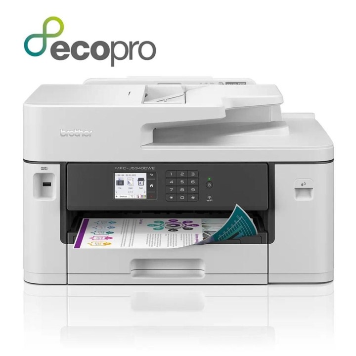 brother multifuncion inyeccion brother mfc - j5340dwe ecopro color duplex