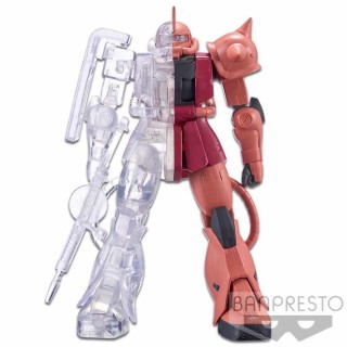 banpresto figura banpresto zaku chars custom  mobile suit gundam internal structure ver.a