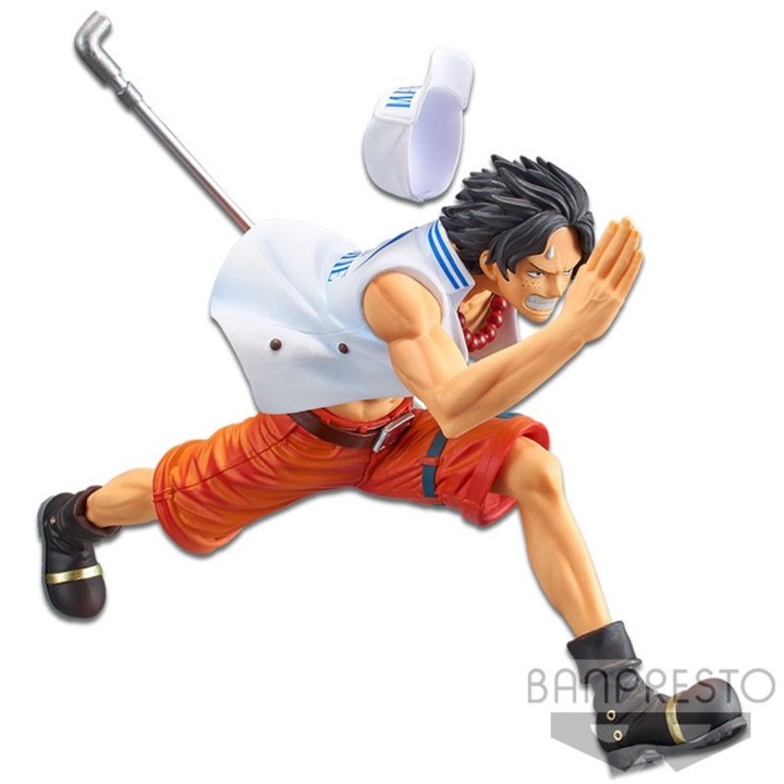 banpresto figura banpresto one piece portgas d ace marine bp17525