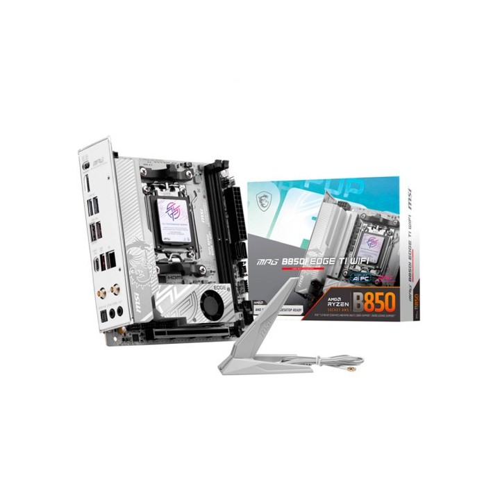 msi msi b850i edge ti wifi amd b850 zocalo am5 mini itx