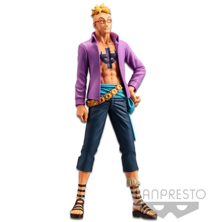 banpresto figura banpresto one piece wanokuni marco dxf the grandline men vol.18