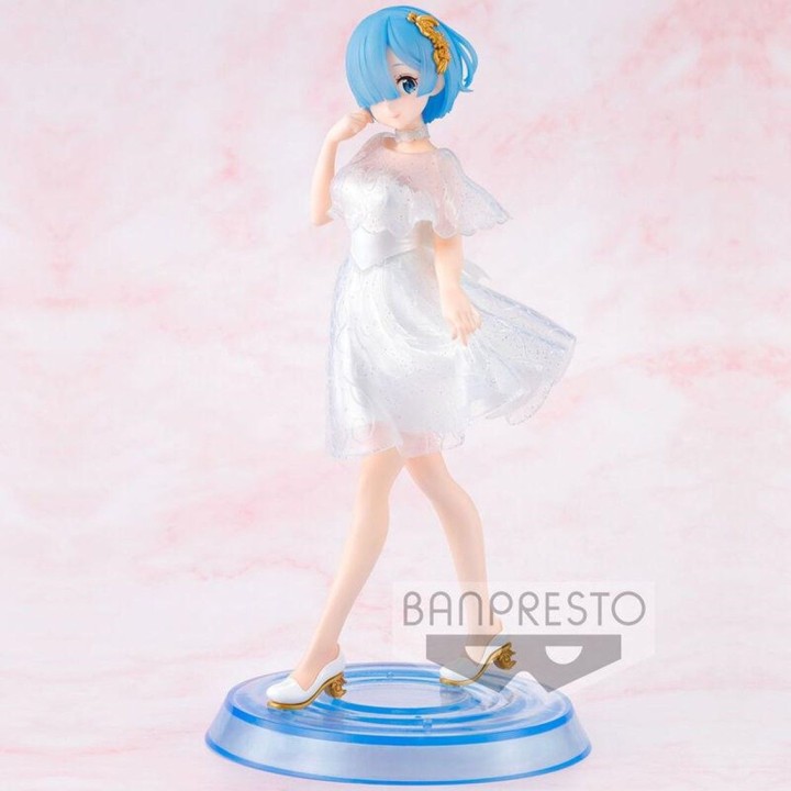 banpresto figura banpresto re: zero starting life in another world rem serenus