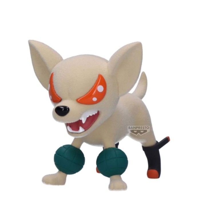 banpresto figura banpresto my hero academia fluffy puffy bakudog 6cm