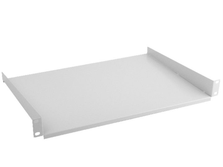 bandeja fija lanberg 1u 483x315 mm hasta 20 kg rack de 19 gris