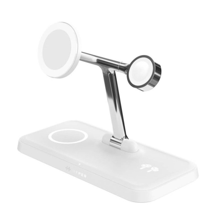 hyper juice q2 4 en 1 charging stand - white