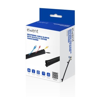 ewent manguito de neopreno con cremallera ewent ew1562 1000x100mm