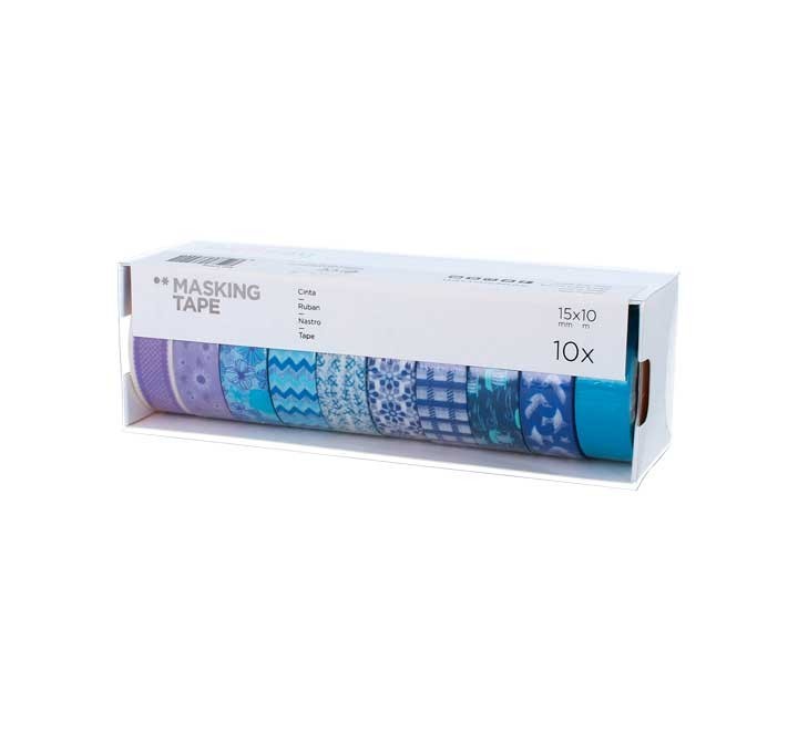 set 10 cinta washi tape innspiro ultramar stdo
