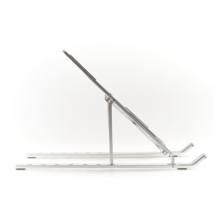 iggual soporte elevador plegable portatil 17 plata