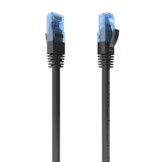 cable red aisens latiguillo rj45 cat.6 utp awg26 cca negro 1.0m
