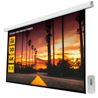phoenix technologies pantalla electrica videoproyector pared y techo phoenix 135Â´Â´ratio 1:1 - 4:3