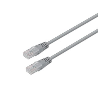cable red aisens latiguillo rj45 cat.5e utp awg24 gris 15m