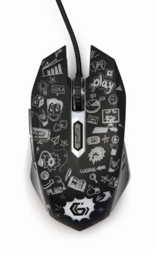 raton gembird mus-6b-grafix-01 optical 3600dpi negro usb