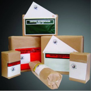 varios caja de 1.000 sobres packing list a5/c5 - 225x160 mm transparente p817 f