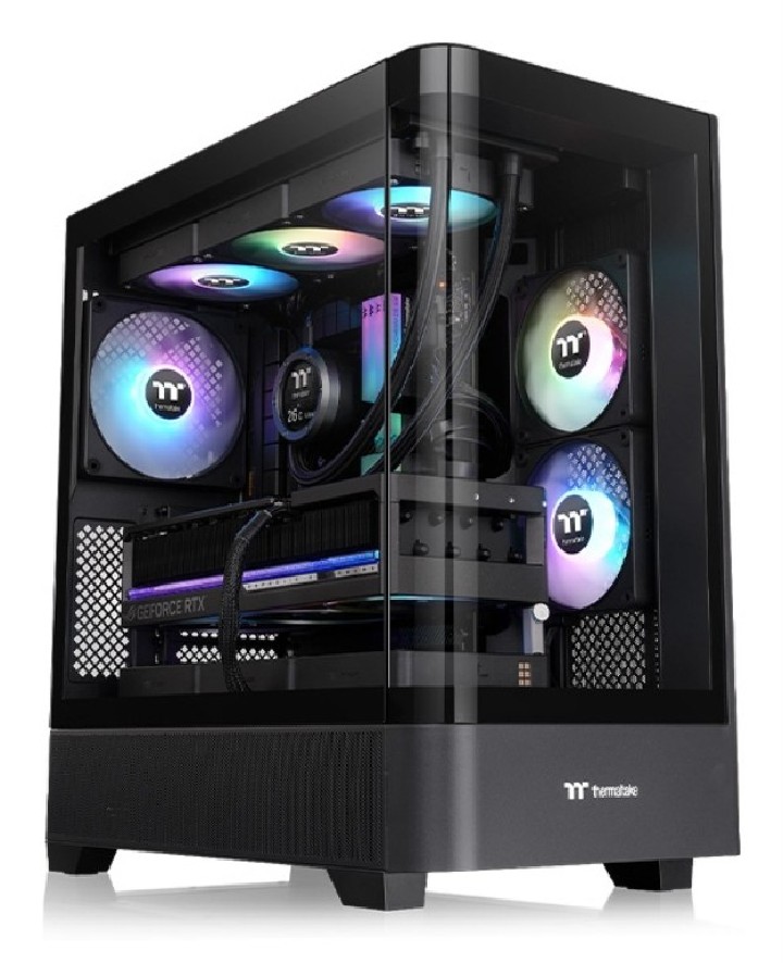 caja atx thermaltake view 290 usb c x 2 1xvent120mm argb negro s/n fuente