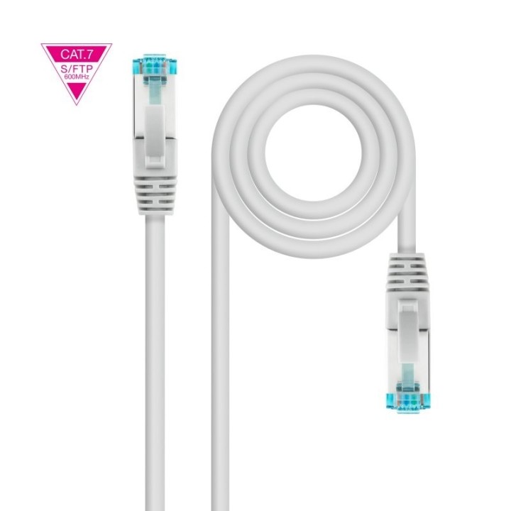 nanocable latiguillo cat. 7 lszh/sftp 3 m gris