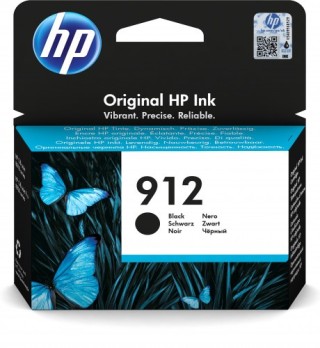 hp hp 912 cartucho de tinta hp912 negro (3yl80ae)