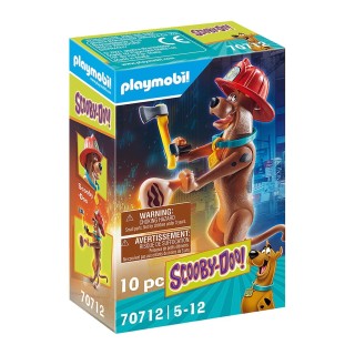 playmobil playmobil scooby - doo figura coleccionable bombero