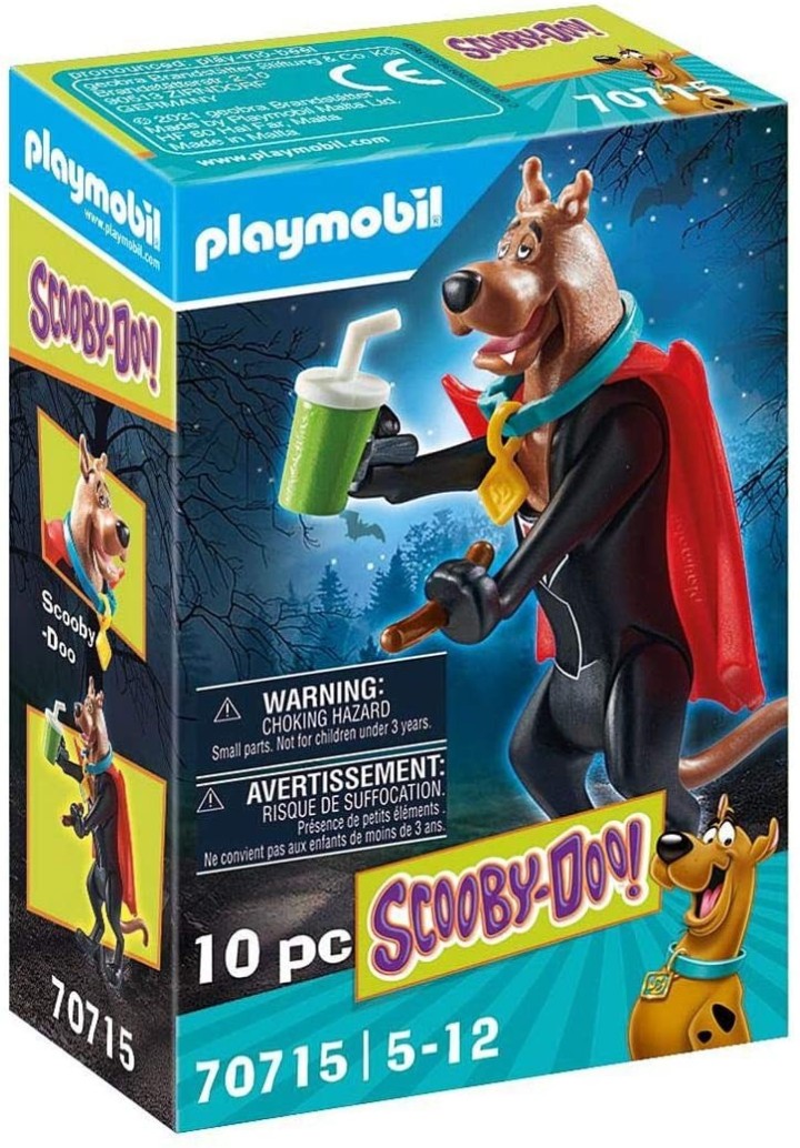 playmobil playmobil scooby - doo figura coleccionable vampiro