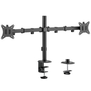 equip soporte mesa equip vesa hasta 32 pulgadas 100x100 max 9kg doble pantalla
