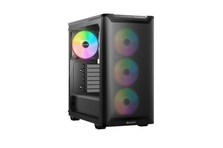 caja bequiet pure base 501 lx 4xvent 140 mm s/n negro