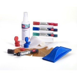 nobo nobo kit pizarra blanca completo