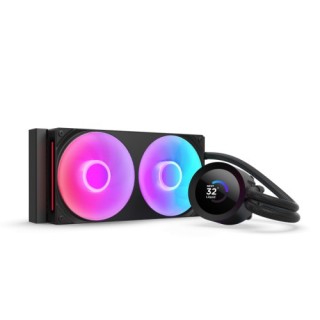 nzxt nzxt kraken plus rgb 240 procesador sistema de refrigeracion liquida todo en uno 12 cm negro