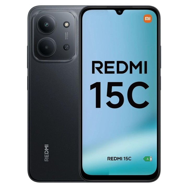 xiaomi movil xiaomi redmi 15c 4 - 256gb negro