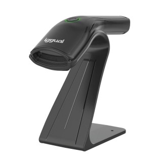 iggual lector codigo barras 2d usb boton soporte