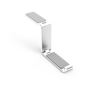 soporte auriculares zalman zm-fh10 color silver