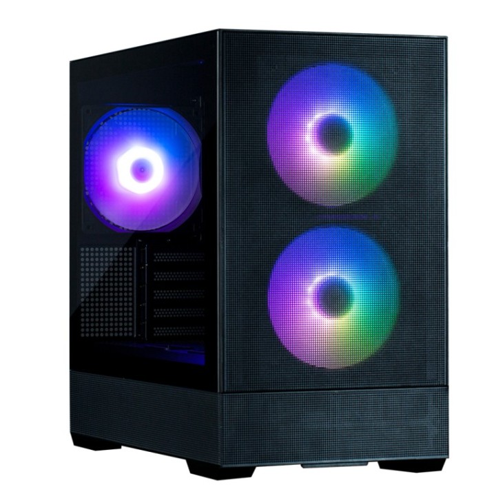 caja zalman p30 air matx 3 x vent 120mm argb 2xusb 3.0 negro s/n fuente