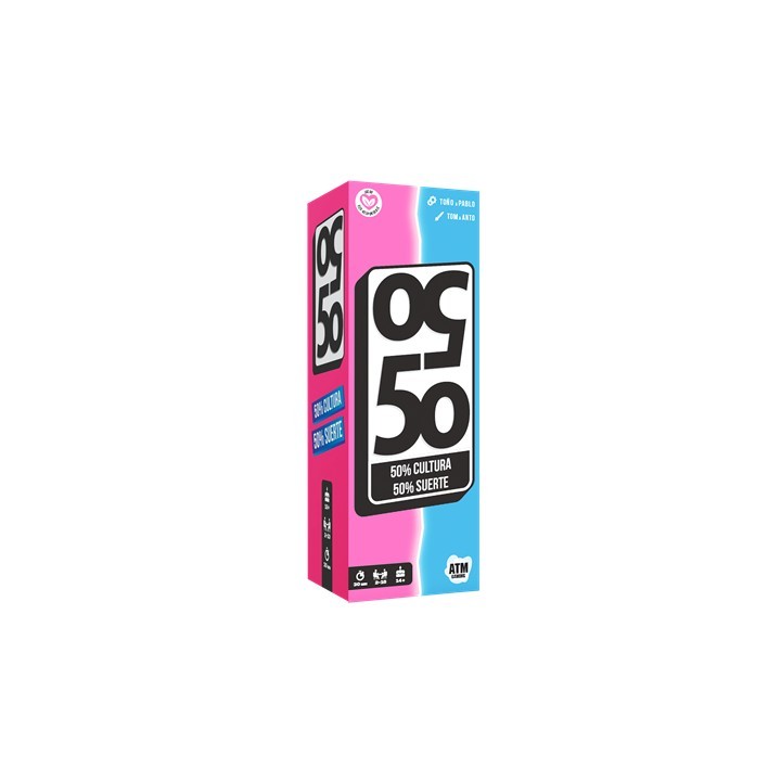 juegos juego de mesa 50 50