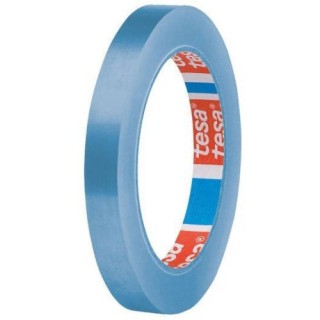 tesa cinta de embalaje en pvc de colores 12mm.x66m. azul tesa 62204-00008-00  pack: 12 unidades
