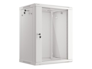 armario lanberg mural rack 19 15u 600x450 flat pack v2 puerta cristal gris